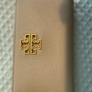 Tory Burch Tan Leather Wallet